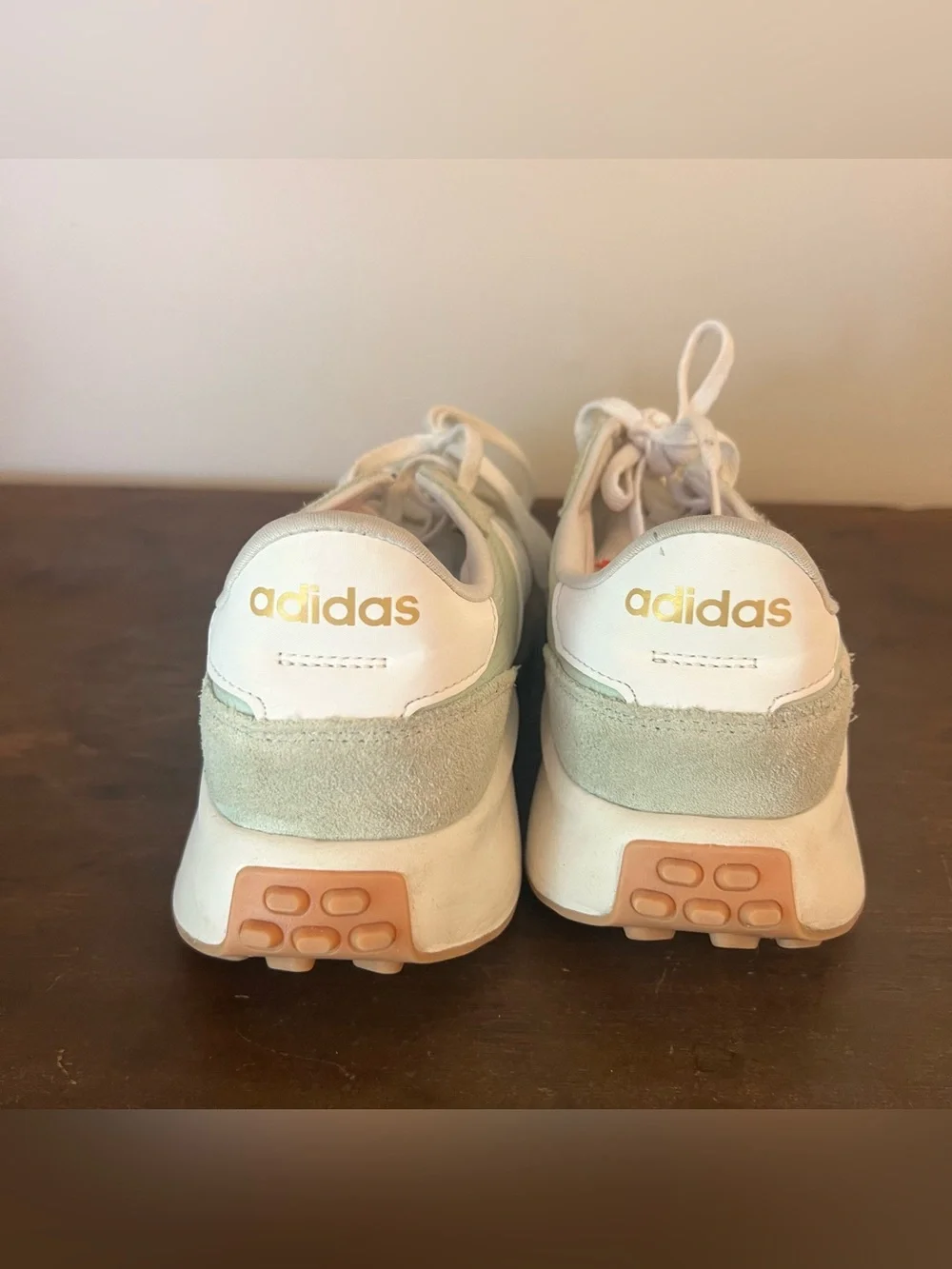 Adidas run 70s linen green cloud white sneakers